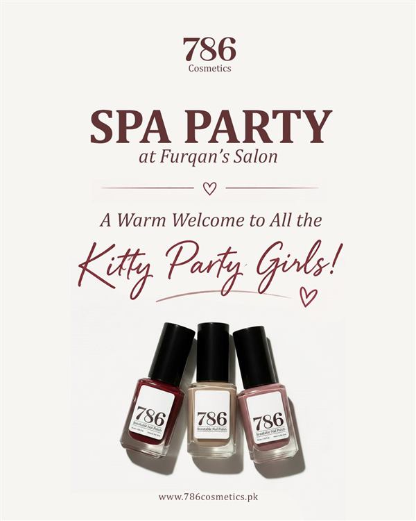Promotional creative for 786 Cosmetics