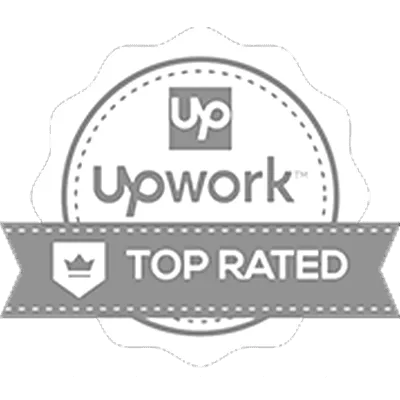 Upwork Top Rated Profile Logo